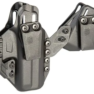 Blackhawk 416125BK Stache Premium Kit IWB Size 25 Black Polymer Belt Clip Fits S&W M&P 9/40 Ambidextrous