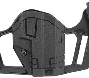 Uncle Mike's 79077 Apparition  IWB/OWB Belt Clip Mount Compatible w/Glock 43/43X/Springfield Hellcat Black Polymer Ambidextrous
