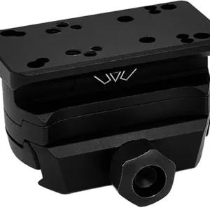 Warne 6105M Red-Dot Riser Holosun AEMS Tactical Black Anodized