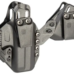 Blackhawk 416101BK Stache Premium Holster Kit IWB Black Polymer Belt Clip Compatible w/Glock 26 Ambidextrous