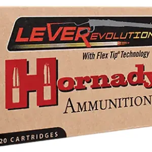 Hornady LEVERevolution Rifle Ammunition .45-70 Gov 325 gr FTX 2050 fps - 20/box