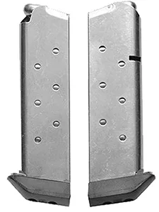 Chip McCormick Shooting Star Classic 1911 Magazine w Pad .45 ACP Stainless Steel 8/rd