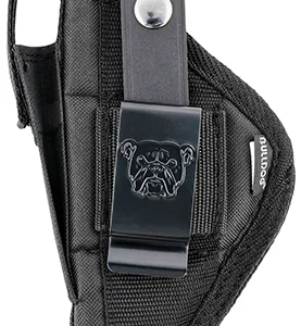 Bulldog FSN3 Extreme  OWB Black Nylon Belt Loop/Clip Compatible w/Taurus Millennium Fits 2.50-3.75" Barrel Ambidextrous