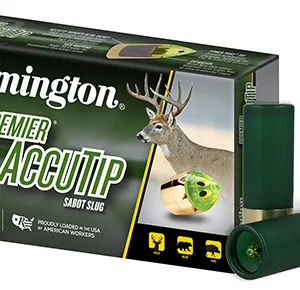 Remington Ammunition 20727 Premier AccuTip  12 Gauge 2.75" Sabot Slug Shot 5 Per Box/ 20 Cs