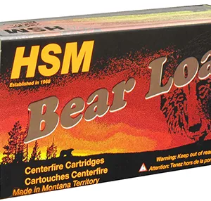HSM 35718N Bear Load  357 Mag 180 gr Lead Round Nose Flat Point 50 Per Box/10 Cs