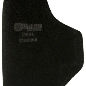 Galco STO286B Stow-N-Go  IWB Black Leather Belt Clip Fits Glock 26 Gen3-5/27 Gen3-5/33 Right Hand