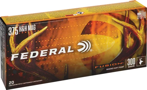 FEDERAL F357fs1 Fusion Handgun 357 Mag 158 Gr Fusion Soft Point 20 Per Box/ 10 Case
