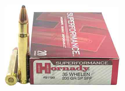 HORNADY Superformance Rifle Ammunition .35 Whelen 200 Gr Sp 2910 Fps - 20/box