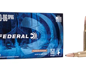 Federal 3006A Power-Shok  30-06 Springfield 150 gr Jacketed Soft Point 20 Per Box/ 10 Case