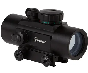 Firefield FF26008 Agility  Matte Black 1x 30mm Dual Illuminated Red/Green Multi Reticle