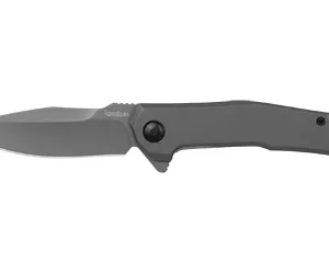 Kershaw Helitack Folding Knife 3-1/4" Drop Point Blade Grey