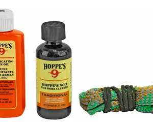 Hoppe's 110040 1-2-3 Done Cleaning Kit 40 Cal/ 10mm Pistols (Clam Pack)