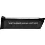 A picture of mec gar 1911 mag 45 acp 2nd amendment engraved blued steel 8rd mymgcg45082a 0002 main with USA Gun Store
