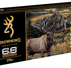 Browning Ammo B192500682 Long Range Pro Hunter 6.8 Western 175 gr Sierra Tipped GameKing 20 Per Box/ 10 Case