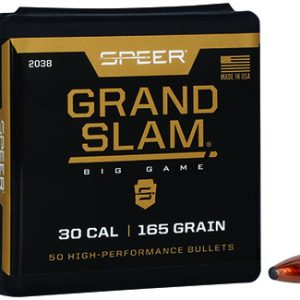 Speer 2038 Grand Slam  30 Cal .308 165 gr Soft Point 50 Per Box/ 5 Case
