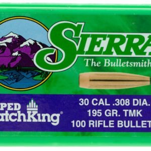 Sierra 7795 Tipped MatchKing  30 Cal .308 155 gr Tipped MatchKing/ 100 Per Box