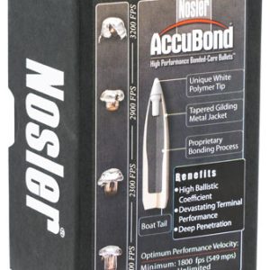 Nosler 53742 AccuBond  25 Cal .257 110 gr Spitzer Point Boat Tail/ 50 Per Box