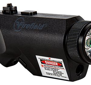 Firefield FF35011K Rival XL Foregrip Flashlight Green Laser Combo  Matte Black 75/150 Lumens White LED Light