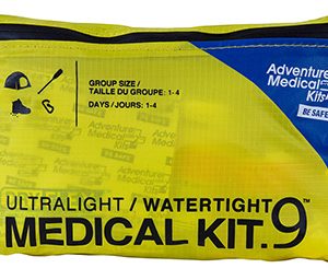Adventure Medical Kits 01250290 Ultralight/Watertight Medical Kit .9 Designed for 1-4 Days & 1-4 People