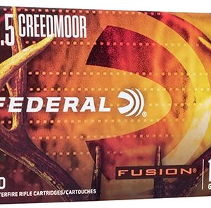 Federal F65CRDTFS1 Fusion  6.5Creedmoor 140gr Bonded Soft Point 20 Per Box/10 Case