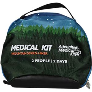 Adventure Medical Kits 01001021 Mountain Hiker Medical Kit First Aid Water Resistant Orange/Blue