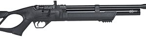 Hatsan USA HGFLASH22 Flash QE Air Rifle 22 Cal Quiet Energy Shrouded Barrel, Black Anodized Aluminum Receiver, Synthetic Thumbhole Stock w/Monte Carlo Cheek Rest, Spring Loaded Rotary Magazine