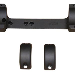 DNZ 10006 Game Reaper Thompson/Center Scope Mount/Ring Combo Matte Black 1"