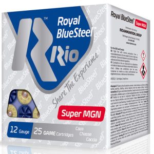 Rio Ammunition RBSSM40BB BlueSteel Royal 12Gauge 3.50" 1 3/8oz 2Shot 25 Per Box/10 Case