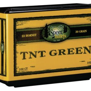 Speer 1021 TNT Green  22Cal 30gr Jacketed Hollow Point 100 Per Box/5 Case