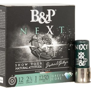 B&P 12B1NX75 Next  12Gauge 2.75" 1oz 7.5Shot 25 Per Box/10 Case