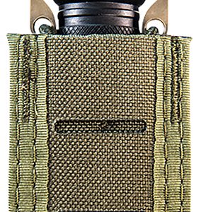 High Speed Gear 41PT00OD TACO Duty Single Pistol Mag, OD Green Nylon with MOLLE Exterior, Fits MOLLE & 2" Belt