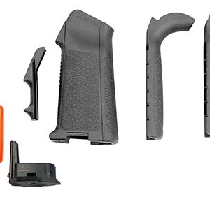 Magpul MAG521-GRY MIAD Type 2 Gen 1.1 Grip Kit Polymer Aggressive Textured Gray for AR Platform