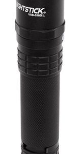 Nightstick USB558XL USB Tactical Flashlight  Black Anodized 125/450/1100 Lumens White LED
