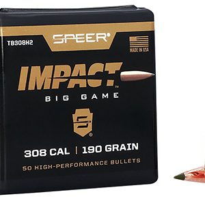 Speer TB308H2 Impact  30Cal 190gr Speer Impact 50 Per Box/5 Case