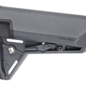 Magpul MAG653-GRY MOE SL-S Carbine Stock Stealth Gray Synthetic for AR-15, M16, M4 with Mil-Spec Tube (Tube Not Included)