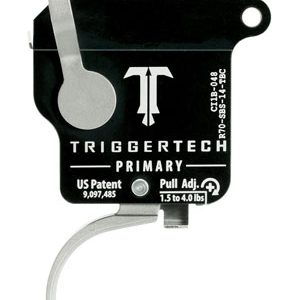 TriggerTech R70SBS14TBC Primary  Single-Stage Traditional Curved Trigger with 1.50-4 lbs Draw Weight for Remington 700 Right