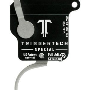 TriggerTech R70SBS13TNC Special Without Bolt Release Single-Stage Traditional Curved Trigger with 1-3.50 lbs Draw Weight for Remington 700 Right