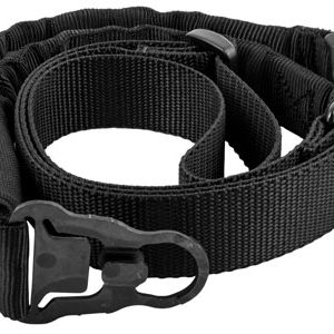 Blackhawk 70GS20BK Storm S Type Rifle Sling Black Nylon 46"-64" OAL 1.25" Wide Single-Point Design