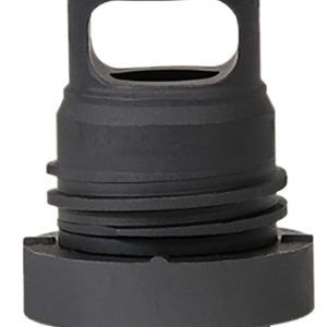 Yankee Hill 3102-1MB-24A Mini Phantom Q.D. Muzzle Brake Black Melonite Steel with 5/8"-24 tpi Threads & 1.60" OAL for 30 Cal AR-Platform