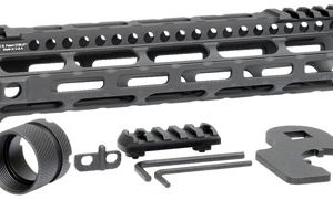 Midwest Industries MICRLW105 Combat Lightweight AR-15 Black Hardcoat Anodized Aluminum/Polymer 10.50" Picatinny/M-LOK