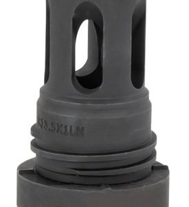 Yankee Hill 4315M13LA Mini QD Flash Hider Black Phosphate M13.5x 1 LH Threads 2.13" OAL for 5.56x45mm NATO AR-Platform