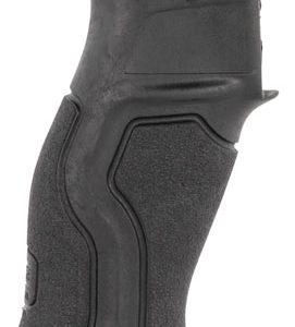 FAB Defense FX-GRADUSB Gradus Ergonomic Pistol Grip 15 Degree Black Polymer with Rubber Overmold for AR-15, AR-10, M4, M16