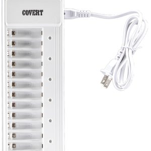 Covert Scouting Cameras 2038 Rapid Charger 12 Bay AA