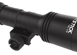 Nightstick LGL170 Rechargeable Full-Size Long Gun Light Kit  Black Anodized 1500 Lumens White LED