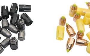 Traditions A1829 Sight-In Combo Pack Muzzleloader Bullets 15 Smackdown 50 cal 250gr/ 15 Plinker 50cal 240gr