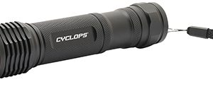 Cyclops CYCFLS700 Steropes 700  Black Anodized 400/700 Lumens  White Cree LED