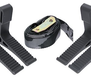 Hawk HWKSTP4PK Monkey Bar Steps Black Aluminum 4 Pack