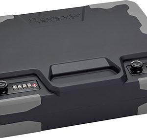 Hornady 95260 TrekLite Lock Box XXL Combination Key Entry Black Holds 2 Handguns Polycarbonate