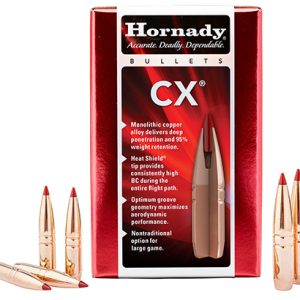 Hornady 254104 CX  25 Cal .257 90 gr Boat Tail 50 Per Box/ 25 Case