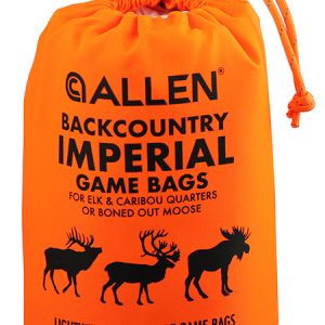 Allen 6590 BackCountry Imperial Elk Game Bag Set Orange Polyester 4 Bags